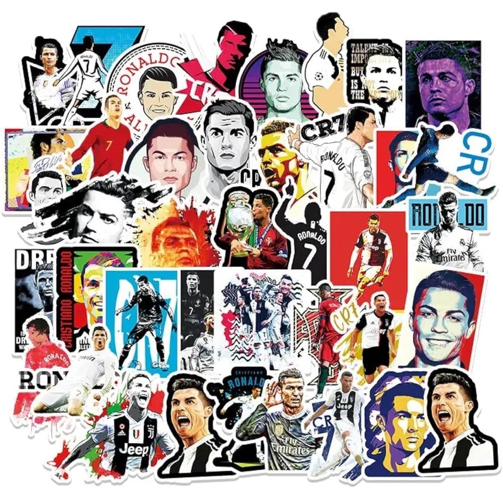 Cristiano Ronaldo Sticker Pack - Mixed